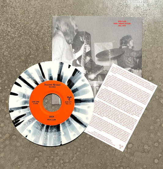 IRON CLAW ---7"--- PICTURE SLEEVE - SPLATTER VINYL - EDITION OF 70