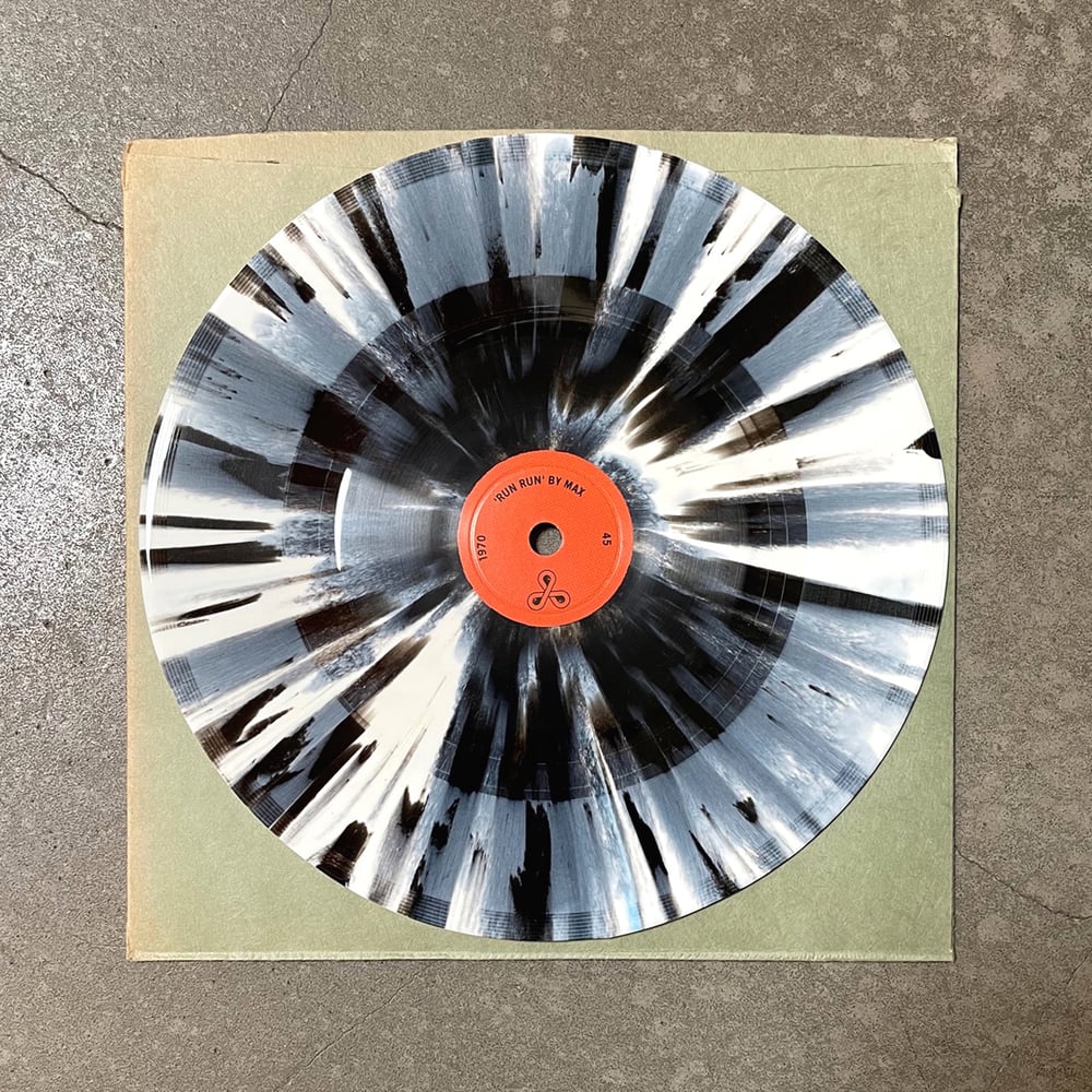 MAX/TONGE---Split 7"--- SPLATTER VINYL - EDITION OF 56