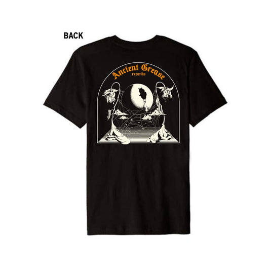 GREASE ALTAR--- SHORT SLEEVE TEE -- BLK